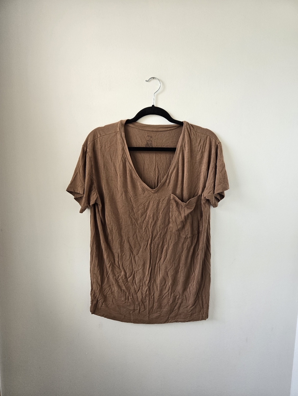 Kyte Baby Vneck Tee In Coffee